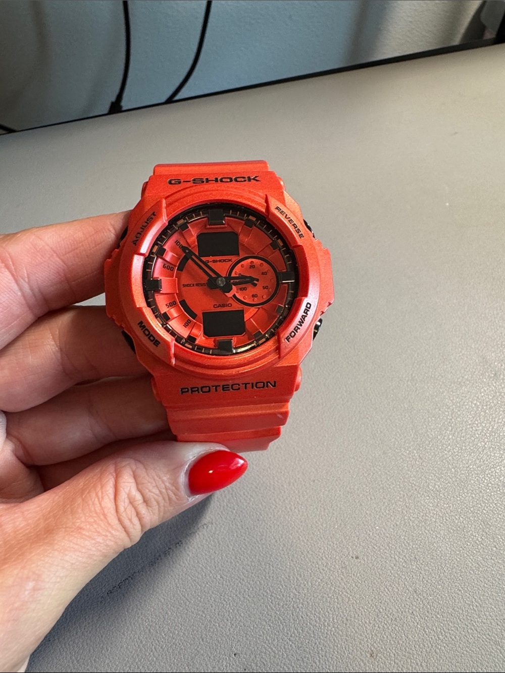 Casio G-SHOCK Red Men's Sport Resin Watch
